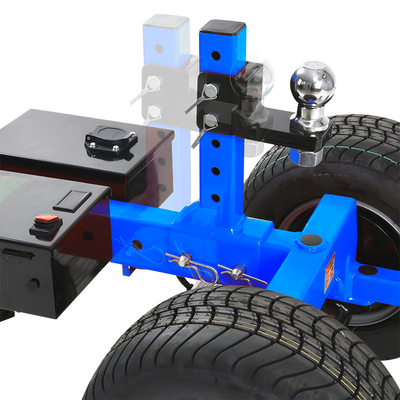 7500lbs Ağır Hizmet Tipi Elektrikli Römork Dolly, Çok Ayarlanabilir Top Askılı