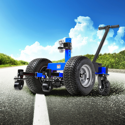 7500lbs Ağır Hizmet Tipi Elektrikli Römork Dolly, Çok Ayarlanabilir Top Askılı
