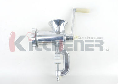 Hand Powered Manual Meat Grinder Stainless Steel Heavy Duty For Processing / Yielding